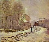 Snow at Argenteuil by Claude Monet